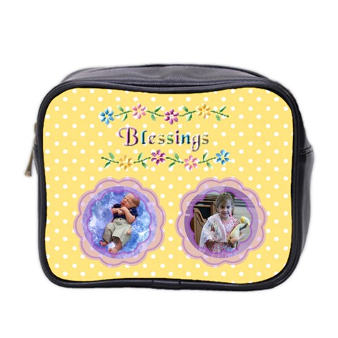 Blessings Mini Toiletries Bag By Joy Johns Front