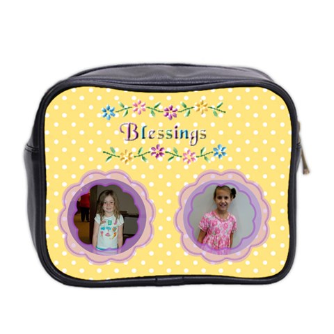 Blessings Mini Toiletries Bag By Joy Johns Back