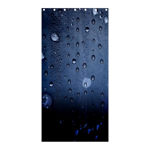 Water Drop By Divad Brown Curtain(36 X72 ) - 33.26 x66.24  Curtain(36 X72 )