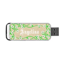 Daisy Vine Portable Usb Flash (two Sides)