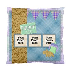 2 Sided Finger Foods Pillow - Standard Cushion Case (Two Sides)