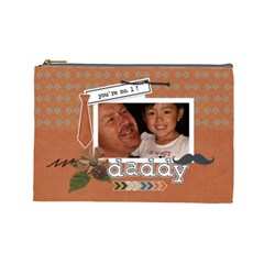Cosmetic Bag (L) : Dad 1 (7 styles) - Cosmetic Bag (Large)