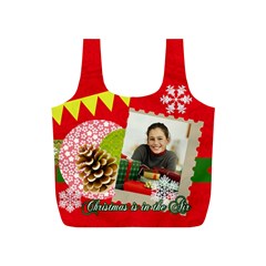 merry christmas gift (6 styles) - Full Print Recycle Bag (S)