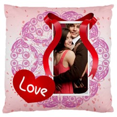 love - Large Cushion Case (One Side)