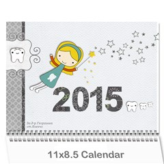 Dentist Calendar - Wall Calendar 11  x 8.5  (12-Months)