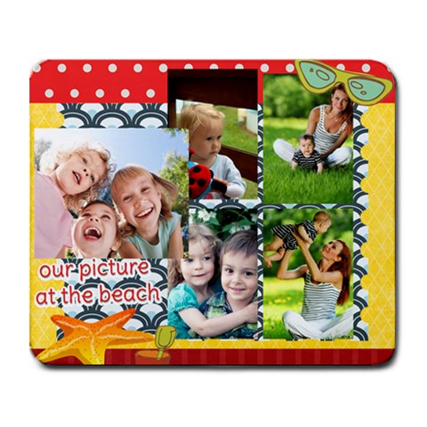 Summer By Summer Time 9.25 x7.75  Mousepad - 1