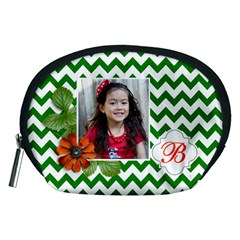 Pouch (m): Green Chevron