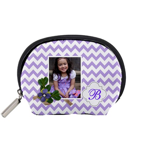 Pouch (s): Violet Chevron By Jennyl Front