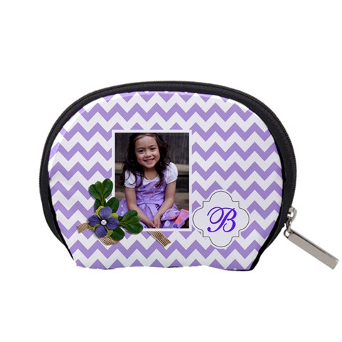 Pouch (s): Violet Chevron By Jennyl Back