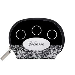 Classic Black and White Accessory Pouch (Small)