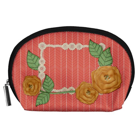 Roses Accessory Pouch L By Zornitza Front