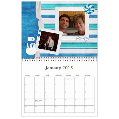 Mary Ellen s Calendar By Becky Jan 2015