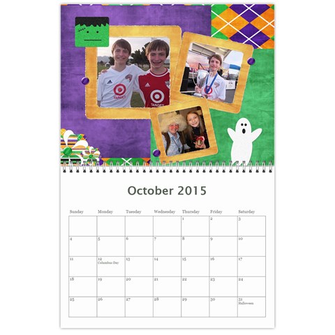 Mary Ellen s Calendar By Becky Oct 2015