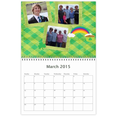 Mary Ellen s Calendar By Becky Mar 2015