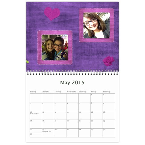 Mary Ellen s Calendar By Becky May 2015