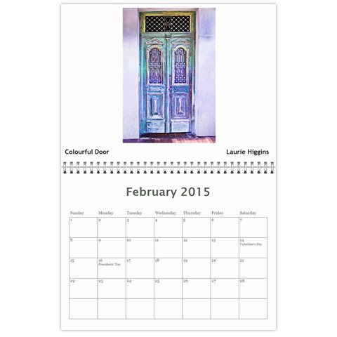 2015 Bvcc Calendar By Rosie Feb 2015