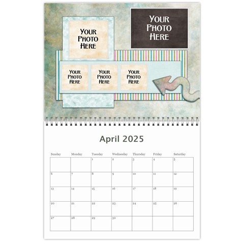 2025 Repose Calendar By Lisa Minor Apr 2025