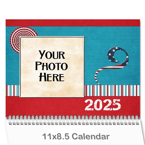 2025 Celebrate America Calendar By Lisa Minor Cover