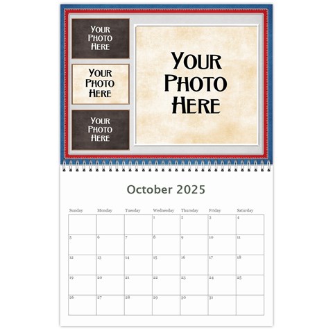 2025 Celebrate America Calendar By Lisa Minor Oct 2025