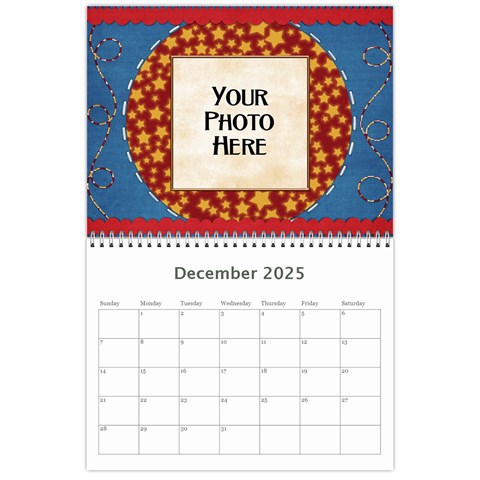 2025 Celebrate America Calendar By Lisa Minor Dec 2025