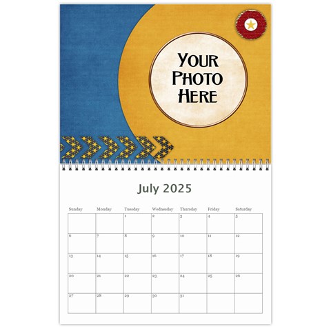 2025 Celebrate America Calendar By Lisa Minor Jul 2025