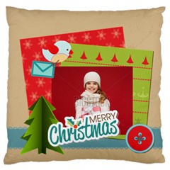 xmas - Large Cushion Case (One Side)