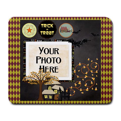 Spooky Mouse Pad By Lisa Minor Front