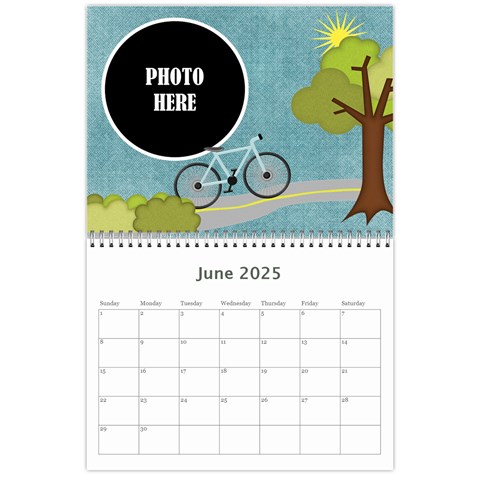 2025 At The Park Calendar By Lisa Minor Jun 2025