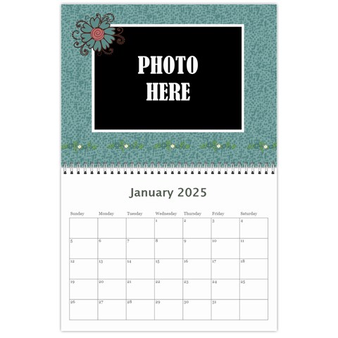 2025 Kit H&h Calendar 1 By Lisa Minor Jan 2025