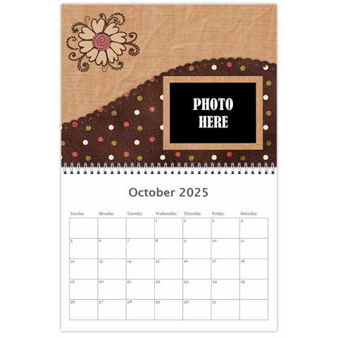 2025 Kit H&h Calendar 1 By Lisa Minor Oct 2025