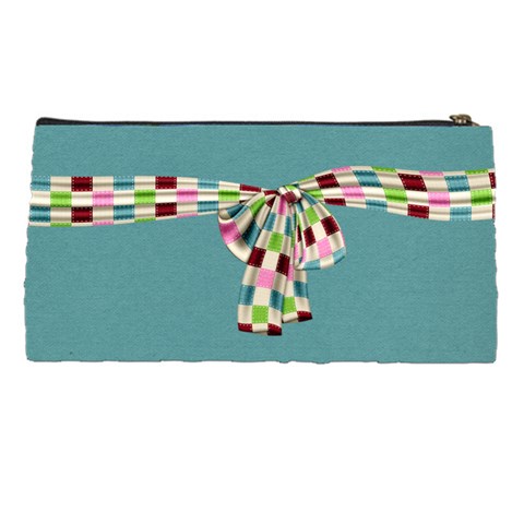 Christmas Dazzle Pencil Case By Lisa Minor Back