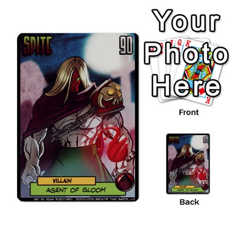 Sentinels Promos Iii (with All Promo Villians) By Charles Fox Front 33