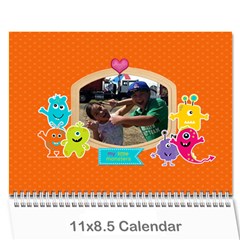 Wall Calendar 11 X 8 5 : My Lil Monsters