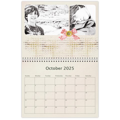 Wall Calendar 11 X 8 5 By Deca Oct 2025