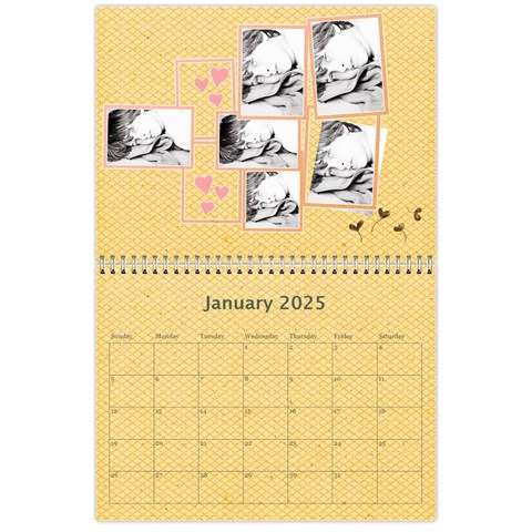 Wall Calendar 11 X 8 5 By Deca Jan 2025