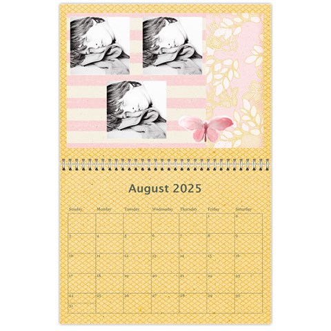 Wall Calendar 11 X 8 5 By Deca Aug 2025