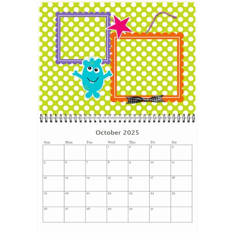 Wall Calendar 8 5 X 6: My Lil By Jennyl Oct 2025