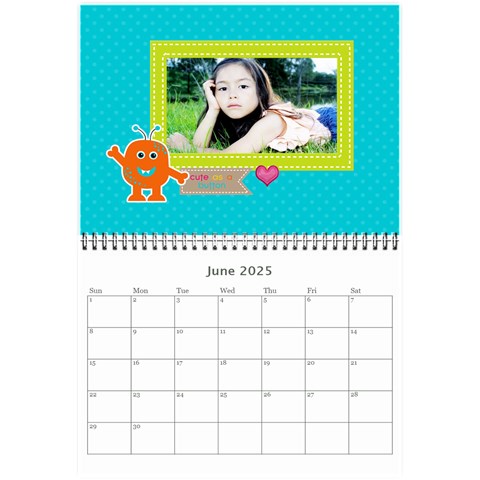 Wall Calendar 8 5 X 6: My Lil By Jennyl Jun 2025