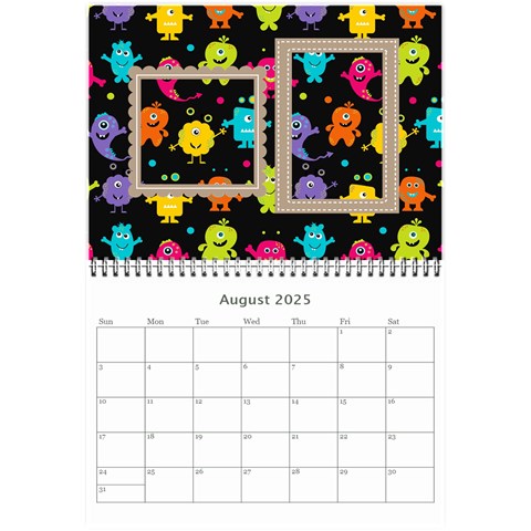 Wall Calendar 8 5 X 6: My Lil By Jennyl Aug 2025