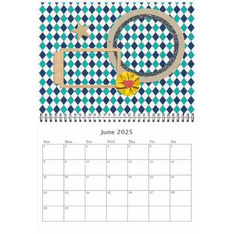 Wall Calendar 8 5 X 6: Little Man By Jennyl Jun 2025