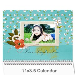 Wall Calendar 11 X 8 5 : Live, Laugh, Love