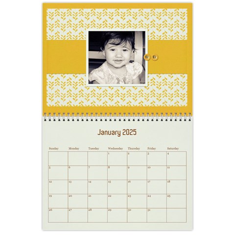 Wall Calendar 11 X 8 5 By Deca Jan 2025