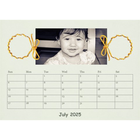 Desktop Calendar 8 5 X 6 By Deca Jul 2025