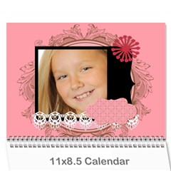 kids - Wall Calendar 11  x 8.5  (12-Months)