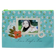 Cosmetic Bag (XXL): Live Love Laugh (7 styles)
