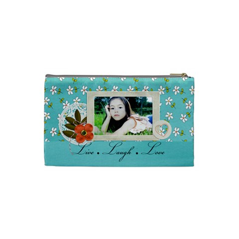 Cosmetic Bag (s):  Live Love Laugh By Jennyl Back