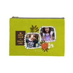 Cosmetic Bag (L): Keep Calm (7 styles) - Cosmetic Bag (Large)