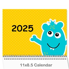 Wall Calendar 11 X 8 5 : Monsters