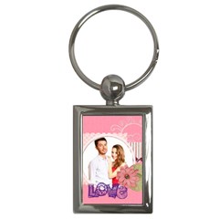 love - Key Chain (Rectangle)