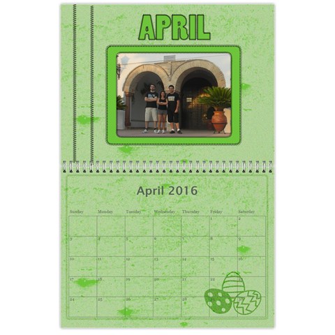 Calendar 2015 By Carmensita Apr 2016